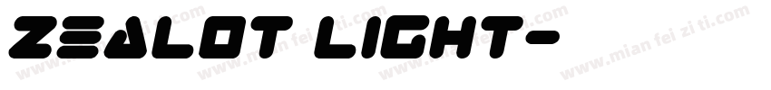 Zealot Light字体转换